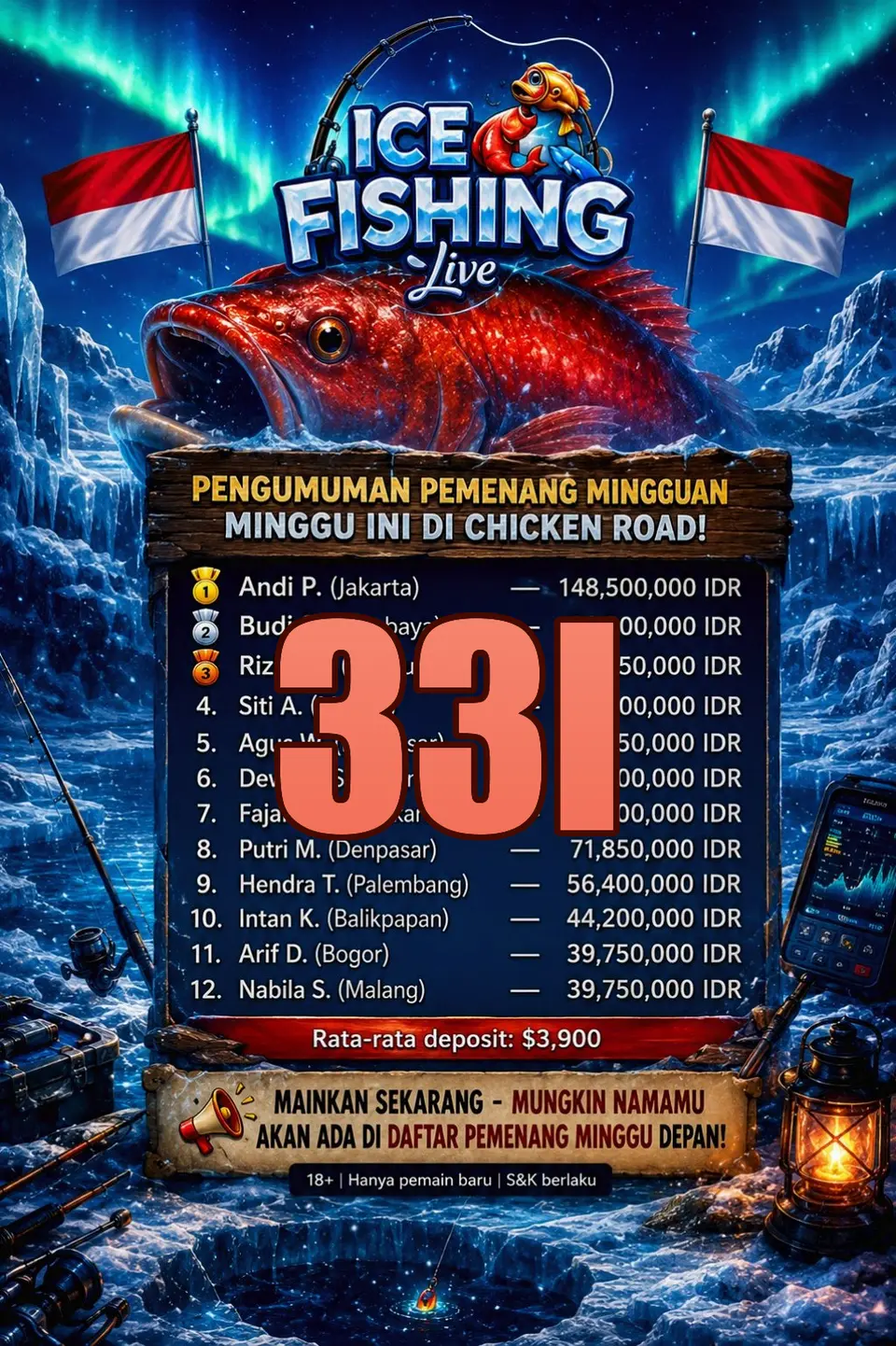 33l Masuk
